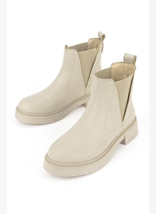 Ziya, Kadın Bot 1531044Z4008 Bej - Görsel 6