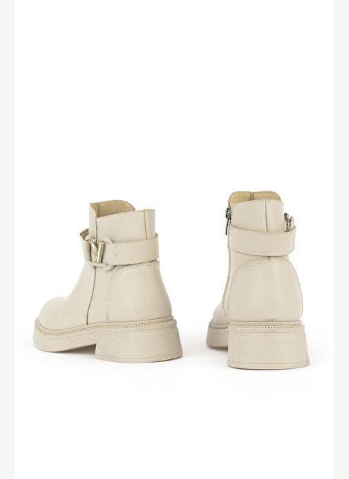 Ziya, Kadın Bot 1531044Z4009 Bej - Görsel 4