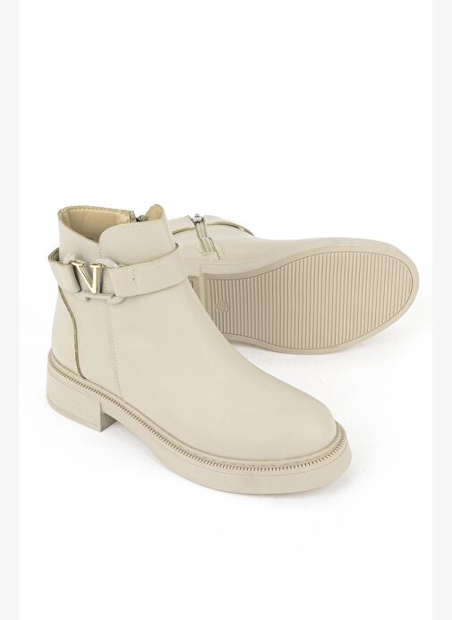 Ziya, Kadın Bot 1531044Z4009 Bej - Görsel 5
