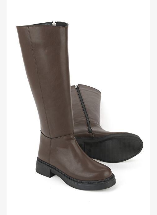 Ziya, Kadın Cizme 1531044Z4011 Kahve - Görsel 5