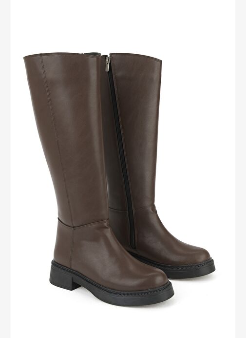 Ziya, Kadın Cizme 1531044Z4011 Kahve - Görsel 3