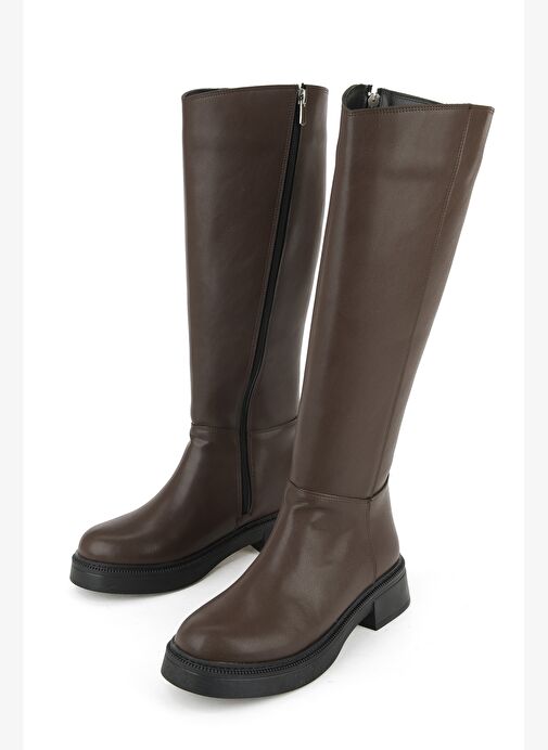 Ziya, Kadın Cizme 1531044Z4011 Kahve - Görsel 6