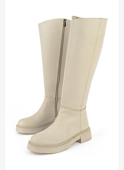 Ziya, Kadın Cizme 1531044Z4011 Bej - Görsel 6