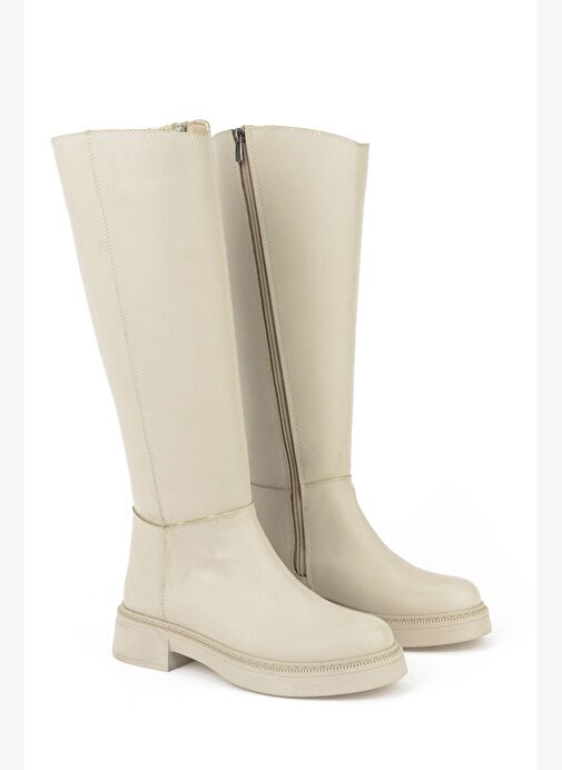 Ziya, Kadın Cizme 1531044Z4011 Bej - Görsel 3