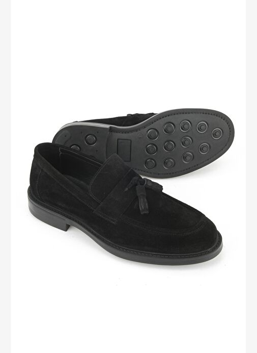 Ziya, Erkek Hakiki Deri Ayakkabı 153986Z4162 Siyah - Görsel 5
