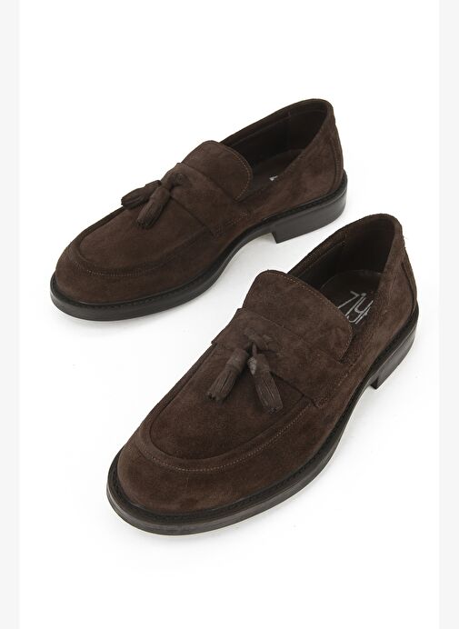 Ziya, Erkek Hakiki Deri Ayakkabı 153986Z4162 Kahve - Görsel 6