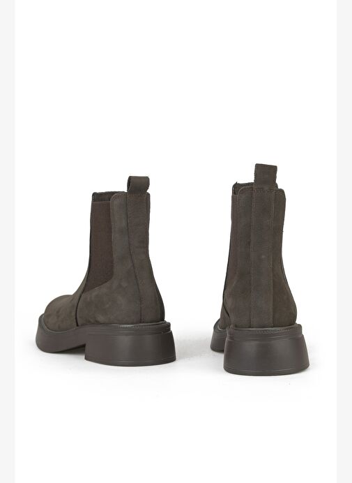 Ziya, Kadın Hakiki Deri Bot 153359Z3532 Kahve - Görsel 4