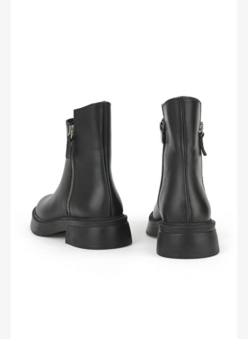 Ziya, Kadın Hakiki Deri Bot 153359Z343 Siyah - Görsel 4