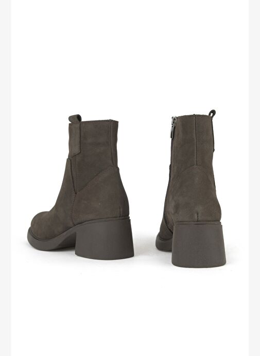 Ziya, Kadın Hakiki Deri Bot 153359Z623 Kahve - Görsel 4