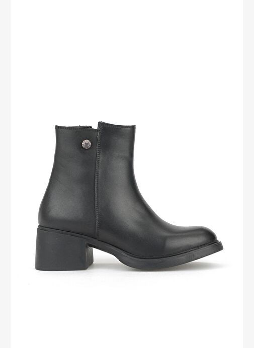 Ziya, Kadın Hakiki Deri Bot 153359Z621 Siyah - Görsel 2