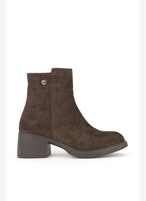 Ziya, Kadın Hakiki Deri Bot 153359Z6212 Kahve - Görsel 2