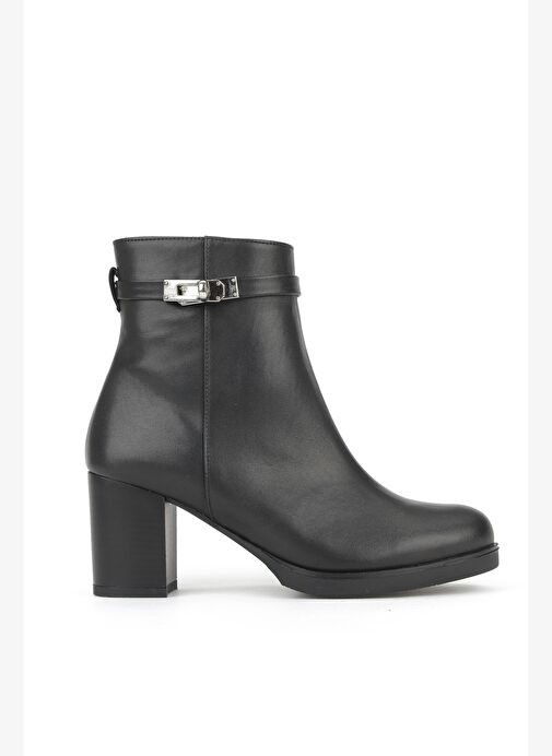 Ziya, Kadın Hakiki Deri Bot 1531030Z2599 Siyah - Görsel 2