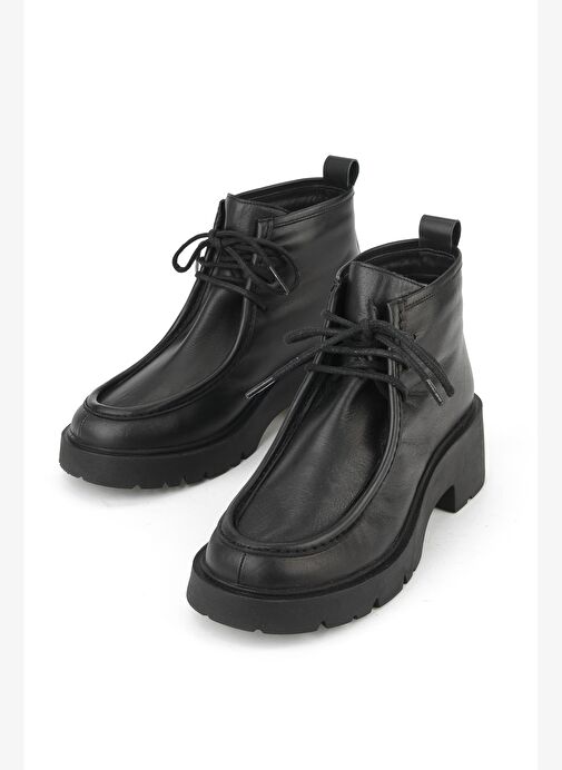 Ziya, Kadın Hakiki Deri Bot 1531030Z2590 Siyah - Görsel 6