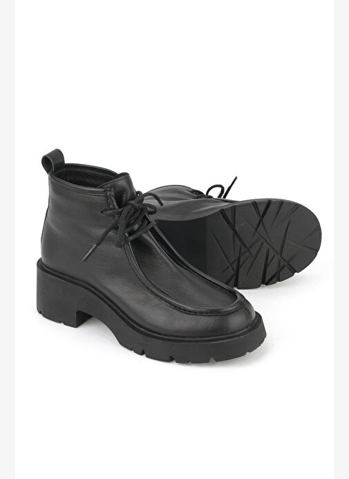 Ziya, Kadın Hakiki Deri Bot 1531030Z2590 Siyah - Görsel 5