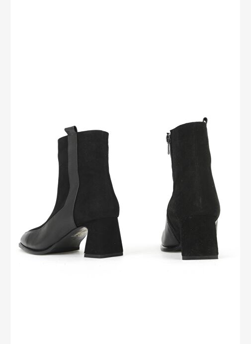 Ziya, Kadın Hakiki Deri Bot 1531030Z2596 Siyah - Görsel 4