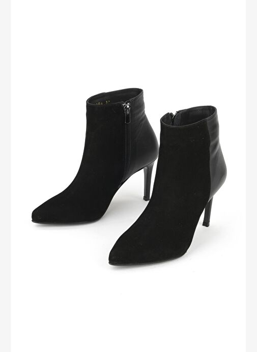 Ziya, Kadın Hakiki Deri Bot 1531030Z25104 Siyah - Görsel 6