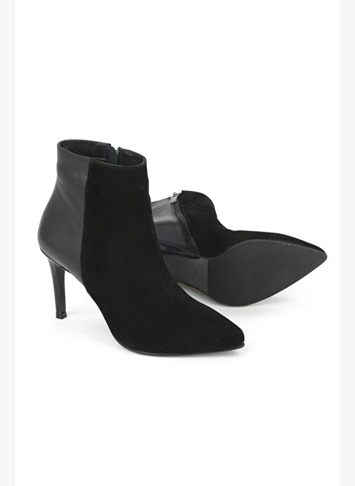 Ziya, Kadın Hakiki Deri Bot 1531030Z25104 Siyah - Görsel 5