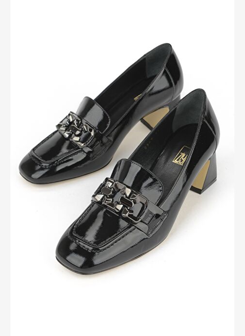 Ziya, Kadın Hakiki Deri Ayakkabı 1531030Z2549 Siyah - Görsel 6