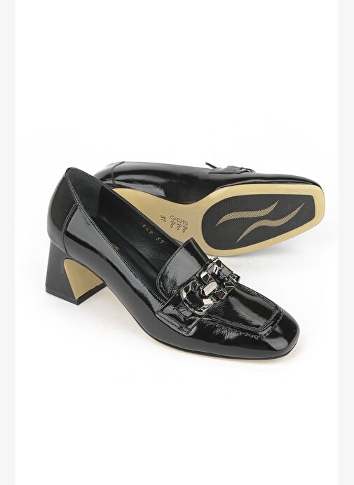 Ziya, Kadın Hakiki Deri Ayakkabı 1531030Z2549 Siyah - Görsel 5