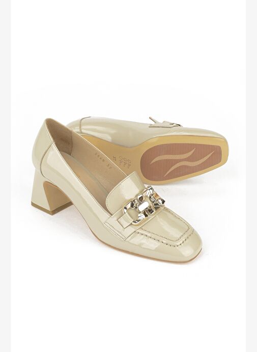 Ziya, Kadın Hakiki Deri Ayakkabı 1531030Z2549 Bej - Görsel 5