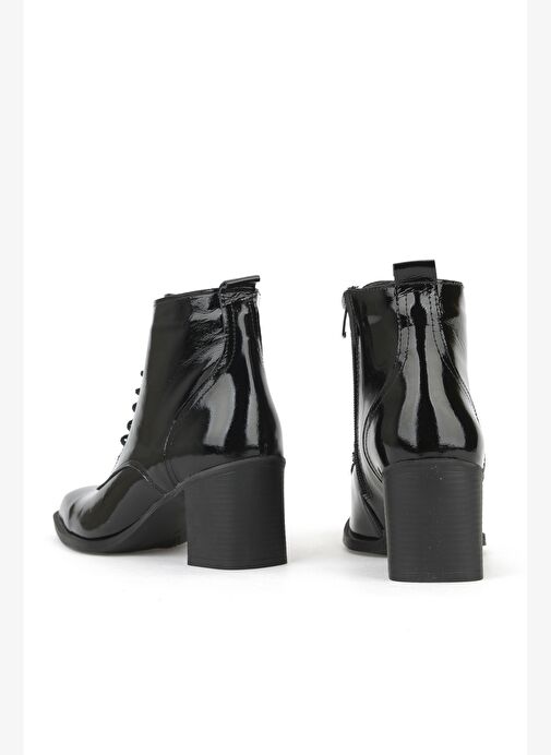 Ziya, Kadın Hakiki Deri Bot 1531020Z9804 Siyah - Görsel 4