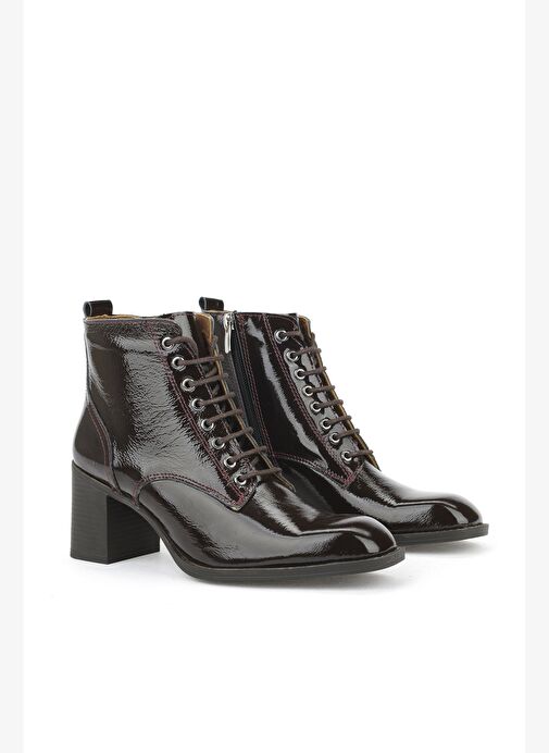 Ziya, Kadın Hakiki Deri Bot 1531020Z9804 Kahve - Görsel 3