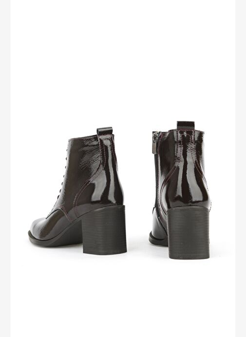 Ziya, Kadın Hakiki Deri Bot 1531020Z9804 Kahve - Görsel 4