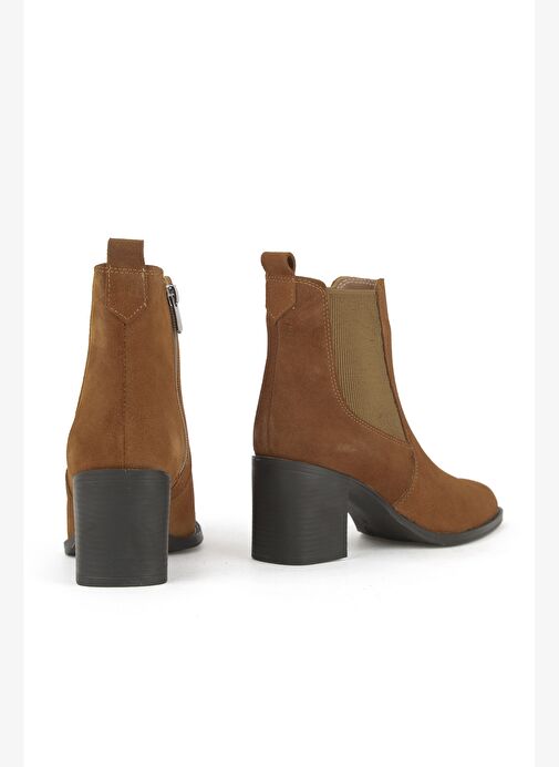 Ziya, Kadın Hakiki Deri Bot 1531020Z9805 Taba - Görsel 4