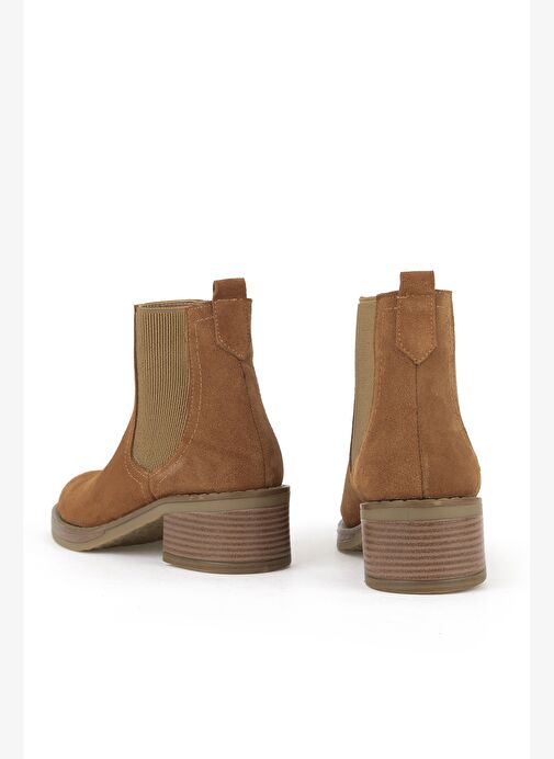 Ziya, Kadın Hakiki Deri Bot 1531020Z2325 Taba - Görsel 4