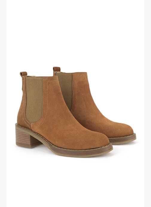 Ziya, Kadın Hakiki Deri Bot 1531020Z2325 Taba - Görsel 3