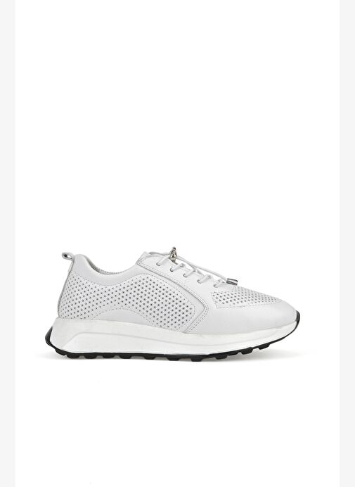 Ziya, Kadın Hakiki Deri Sneaker 1511050Z2341 Beyaz - Görsel 2