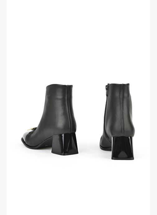 Ziya, Kadın Hakiki Deri Bot 1531050Z26104557K Siyah - Görsel 4