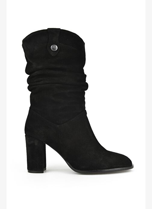 Ziya, Kadın Hakiki Deri Çizme 1531050Z25100670K Siyah - Görsel 2