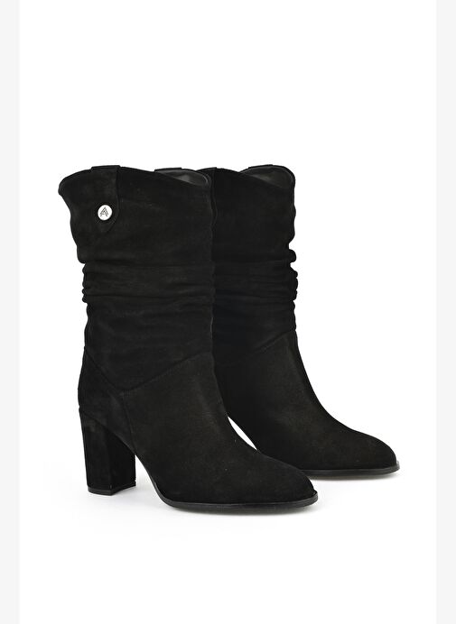 Ziya, Kadın Hakiki Deri Çizme 1531050Z25100670K Siyah - Görsel 3