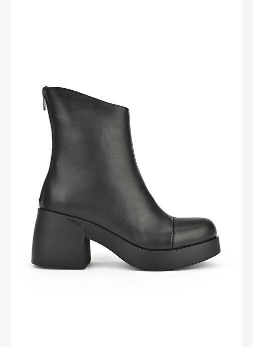 Ziya, Kadın Hakiki Deri Bot 1531050Z26105358K Siyah - Görsel 2