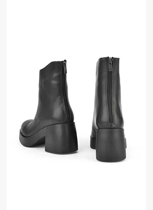 Ziya, Kadın Hakiki Deri Bot 1531050Z26105358K Siyah - Görsel 4