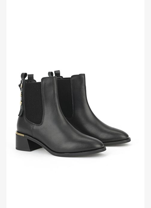 Ziya, Kadın Hakiki Deri Bot 1531050Z26103552K Siyah - Görsel 3