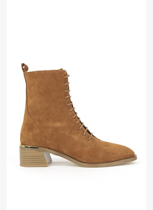 Ziya, Kadın Hakiki Deri Bot 1531050Z26103551K2 Taba - Görsel 2