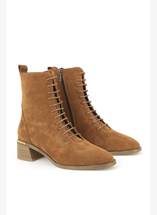 Ziya, Kadın Hakiki Deri Bot 1531050Z26103551K2 Taba - Görsel 3