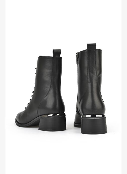 Ziya, Kadın Hakiki Deri Bot 1531050Z26103551K Siyah - Görsel 4