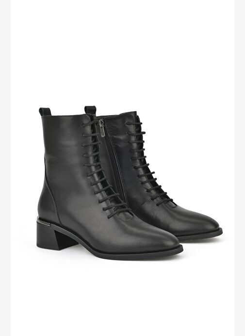 Ziya, Kadın Hakiki Deri Bot 1531050Z26103551K Siyah - Görsel 3