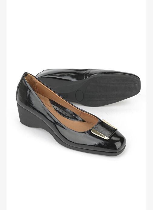 Ziya, Kadın Hakiki Deri Ayakkabı 1531050Z25140128Y Siyah - Görsel 6