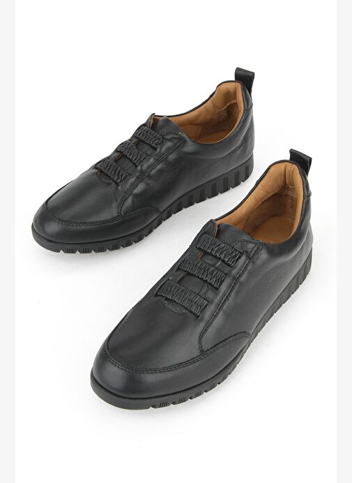 Ziya, Kadın Hakiki Deri Ayakkabı 1531050Z26144006K Siyah - Görsel 6