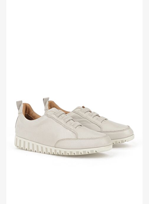 Ziya, Kadın Hakiki Deri Ayakkabı 1531050Z26144006K Silver - Görsel 3