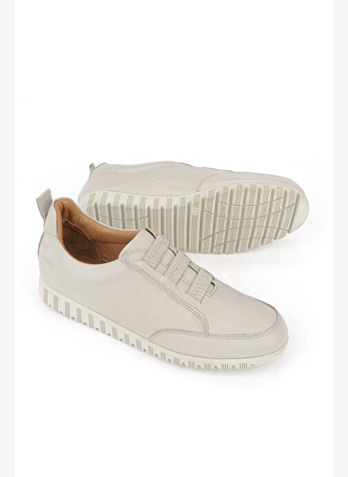 Ziya, Kadın Hakiki Deri Ayakkabı 1531050Z26144006K Silver - Görsel 5