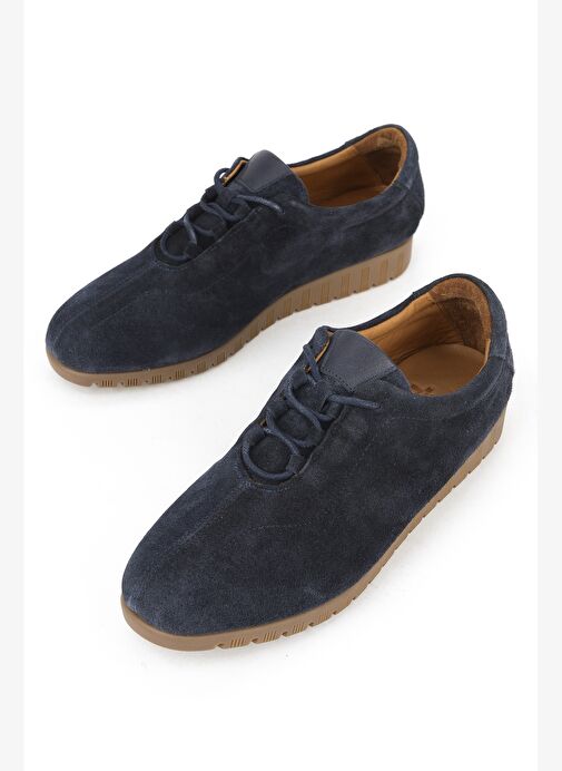 Ziya, Kadın Hakiki Deri Ayakkabı 1531050Z26144009K Lacivert - Görsel 6