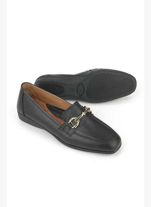 Ziya, Kadın Hakiki Deri Ayakkabı 1531050Z26142202K Siyah - Görsel 6