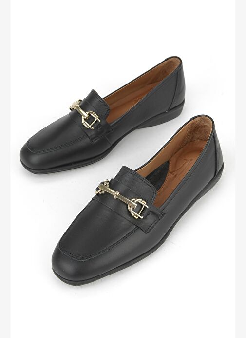 Ziya, Kadın Hakiki Deri Ayakkabı 1531050Z26142202K Siyah - Görsel 7