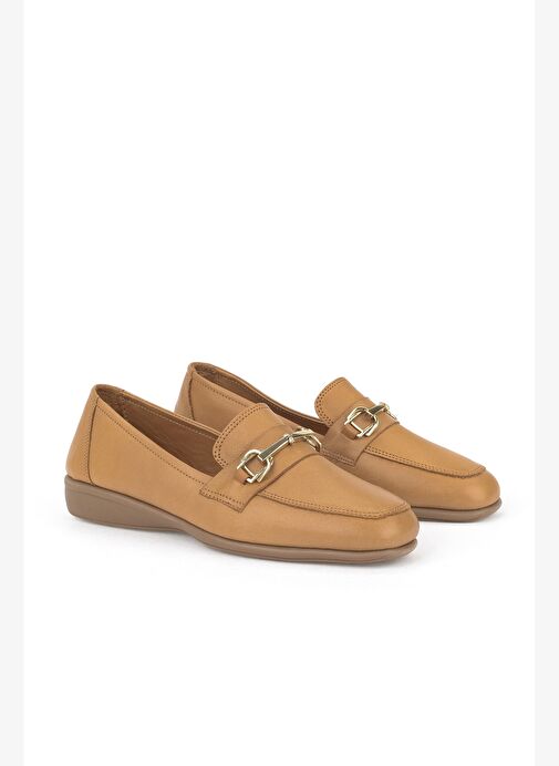 Ziya, Kadın Hakiki Deri Ayakkabı 1531050Z26142202K Taba - Görsel 3