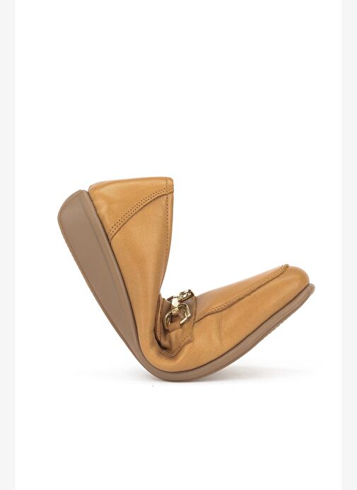 Ziya, Kadın Hakiki Deri Ayakkabı 1531050Z26142202K Taba - Görsel 5